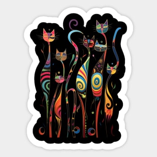 Cool Cats 07 Sticker